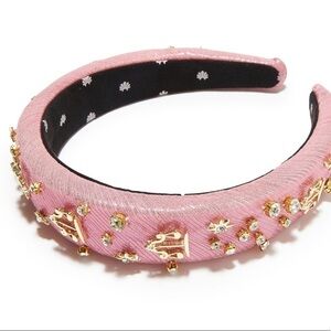 LELE SADOUGHI Zodiac Libra Alice Headband Golographic Pink Barbie Authentic Rare